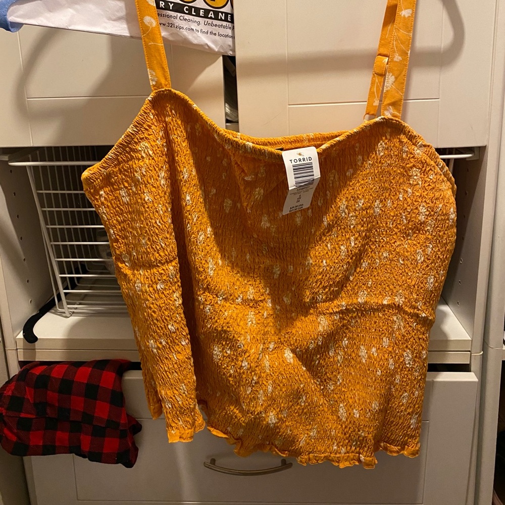 Torrid Cropped Tank Top